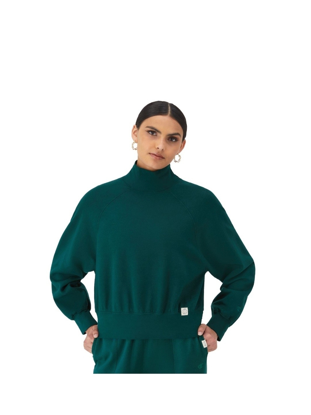 Women's Champion Vintage Wash Mockneck Pullover